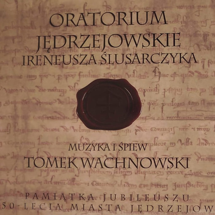 Oratorium- okładka płyty Tomka Wachnowskiego